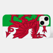 Wales Case-Mate iPhone Case (Achterkant (horizontaal))