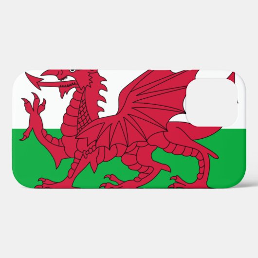 Wales Case-Mate iPhone Case (Achterkant (horizontaal))