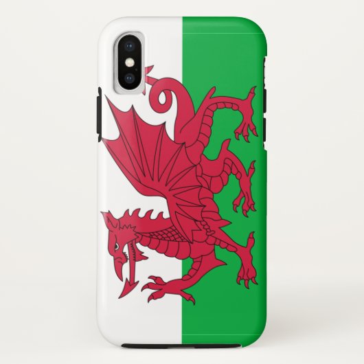 Wales Case-Mate iPhone Case (Achterkant)