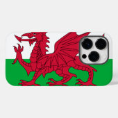 Wales Case-Mate iPhone Case (Achterkant (horizontaal))