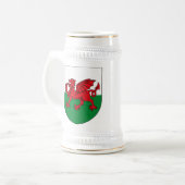 Wales Coat of Arms Mok (Voorkant links)