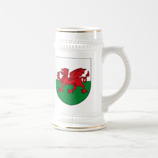 Wales Coat of Arms Mok (Rechts)
