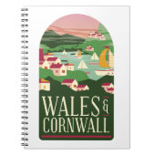 Wales Cornwall Magnet Notitieboek (Voorkant)