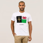 Wales Cross & Dragon T-shirt (Voorkant volledig)