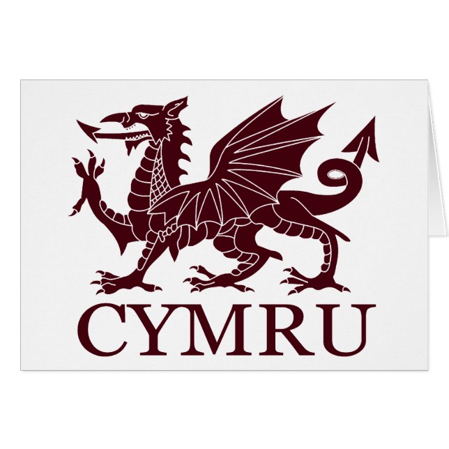 Wales CYMRU (Voorkant Horizontaal)