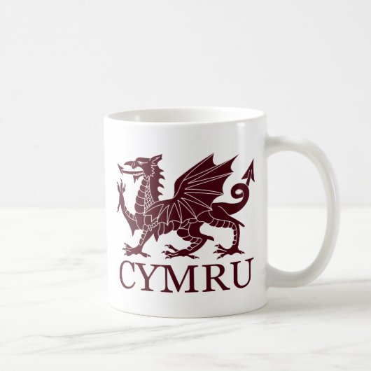 Wales CYMRU Koffiemok (Rechts)