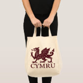 Wales CYMRU Tote Bag (Voorkant (product))