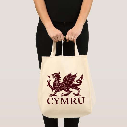 Wales CYMRU Tote Bag (Voorkant (product))