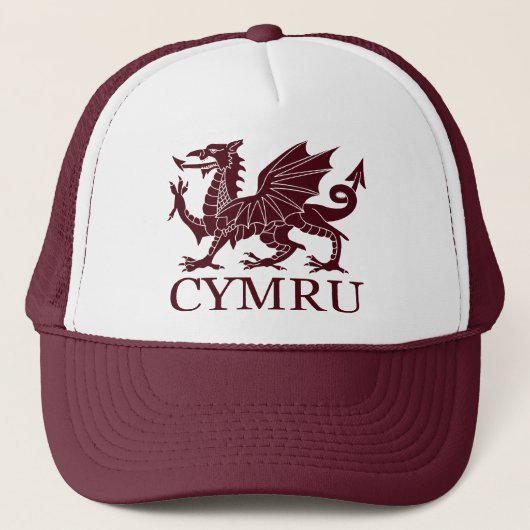 Wales CYMRU Trucker Pet (Voorkant)