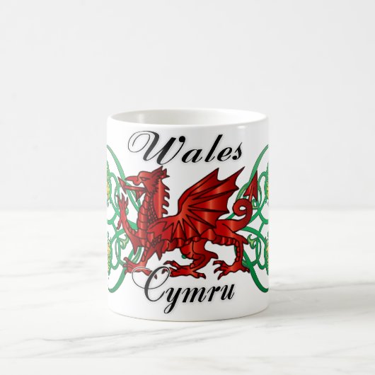 Wales, Cymru, Welsh Mok met Dragon & Daffodil (Center)