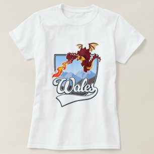 Wales Draak logo T-shirt