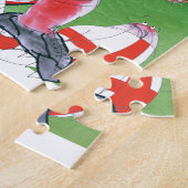 wales / engelse ballen - van tony fernandes legpuzzel (Zijkant)