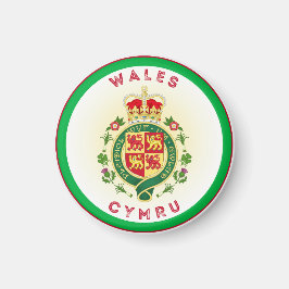Wales Erfgoed Embleem Magneet
