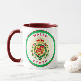 Wales Erfgoed Embleem Mok