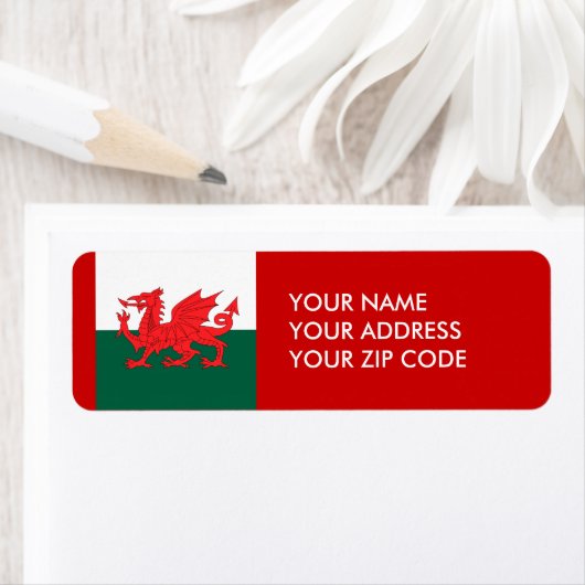 Wales Etiket (Insitu)