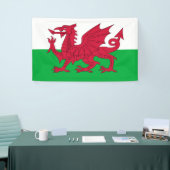 Wales flag Banner (Beurs)