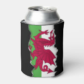 Wales Flag Blikjeskoeler (Blikje Voorkant)