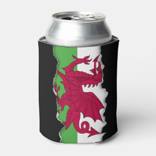 Wales Flag Blikjeskoeler