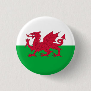 Wales flag Button