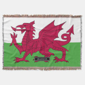 Wales Flag Deken (Voorkant)