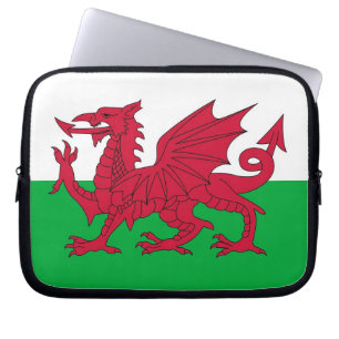 Wales Flag-laptophoes Laptop Sleeve