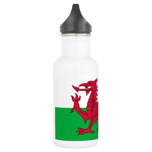 Wales Flag Liberty Bottle Waterfles (Links)