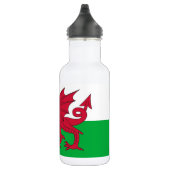 Wales Flag Liberty Bottle Waterfles (Rechts)