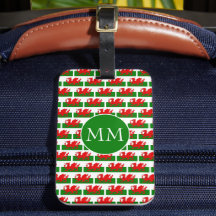 WALES Flag Monogram