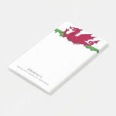 Wales Flag Post-it® Notes (Schuin)