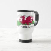 Wales Flag Reisbeker (Voorkant rechts)