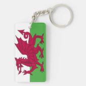 Wales Flag Sleutelhanger (achterkant)