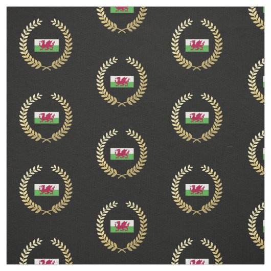 Wales Flag Stof (Swatch)