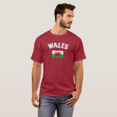 Wales Flag T-shirt (Voorkant volledig)