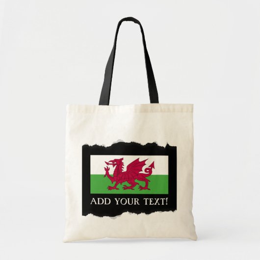 Wales Flag Tote Bag (Voorkant)