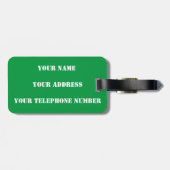 Wales Flag World Cup 2022 Football Voetbal Bagagelabel (Achterkant horizontaal)