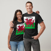 Wales Flag World Cup 2022 Rode draak Cymru T-shirt (Unisex)