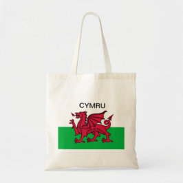 Wales Flag World Cup 2022 Rode draak Cymru Tote Bag