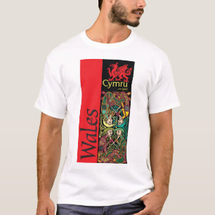 Wales Four Druids T-shirt