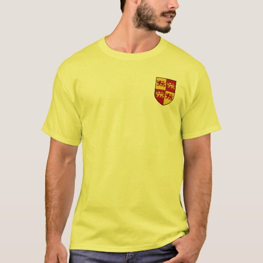 Wales Four Lions Coat of Arms Shirt (Voorkant)