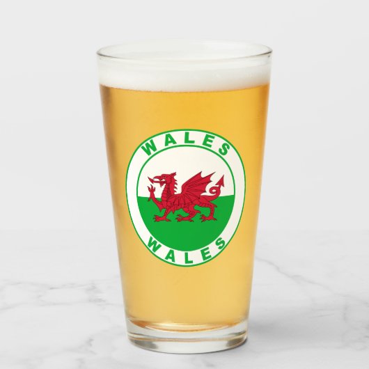 Wales Glas (Voorkant gevuld)