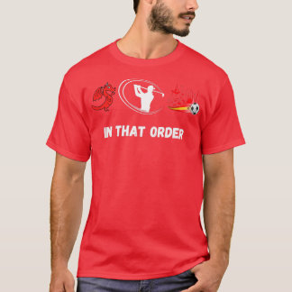 Wales Golf Madrid ontwerpt op die manier T-shirt