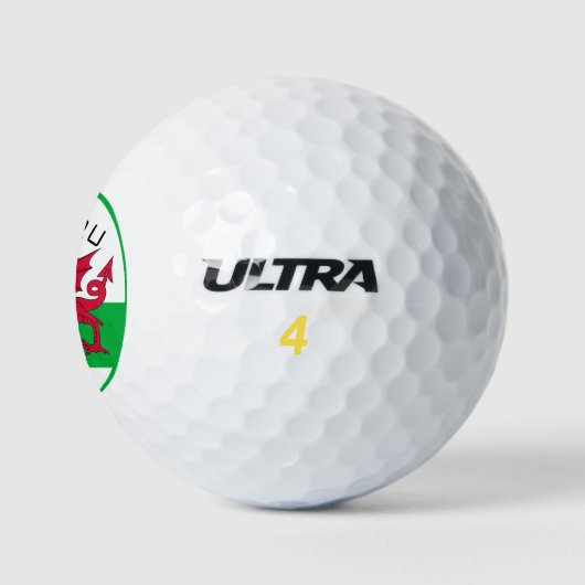 wales golfballen (Logo)