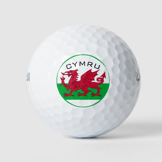 wales golfballen (Voorkant)
