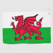 Wales Golfhanddoek (Horizontaal)