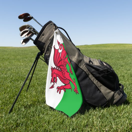 Wales Golfhanddoek (Groen)