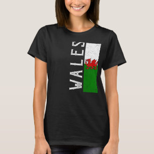 Wales Heritage Pride Country Support Welshe vlag T-shirt