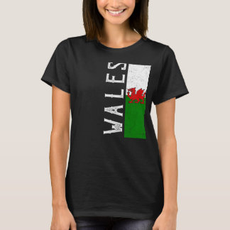 Wales Heritage Pride Country Support Welshe vlag T-shirt