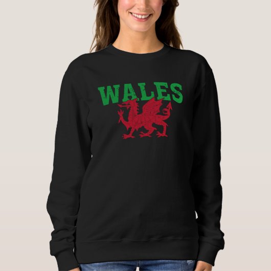 Wales Home Country Welsh Pride Trui (Voorkant)