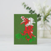 Wales Home of Rugby Briefkaart (Staand voorkant)