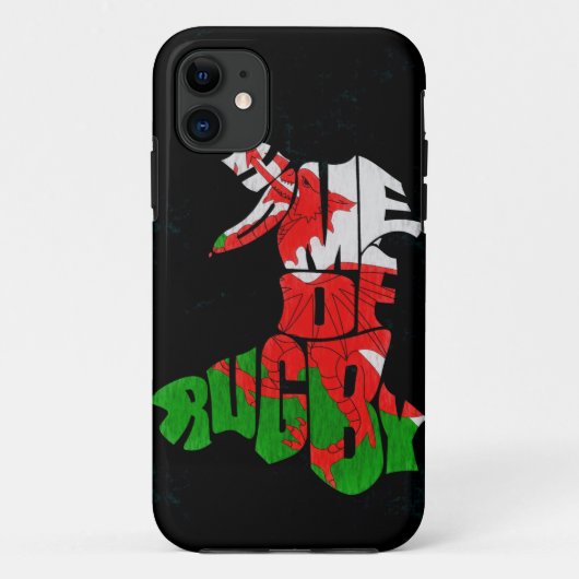 Wales Home of Rugby Case-Mate iPhone Case (Achterkant)